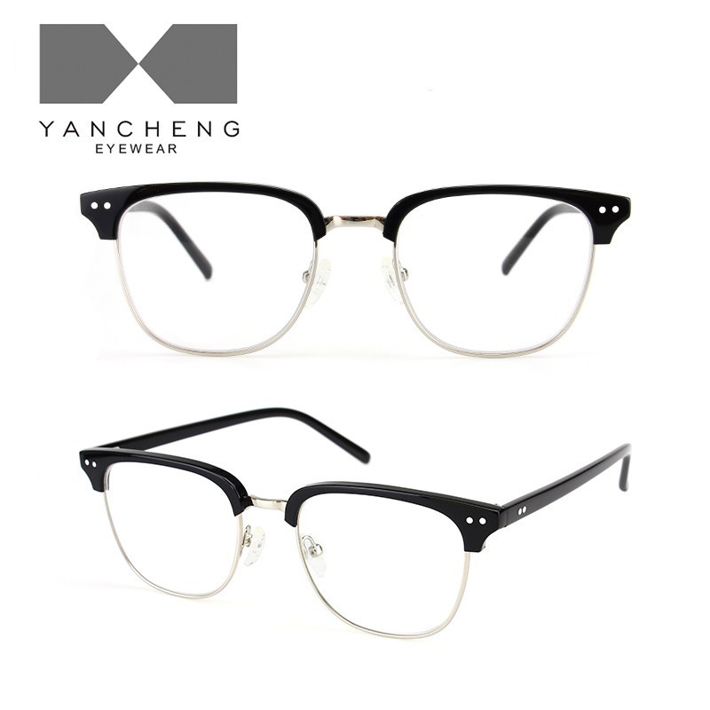 醋酸板材金属光学眼镜-G6002