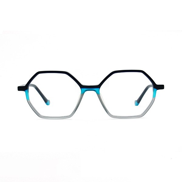 醋酸板材光学眼镜架-G5297蓝黑灰